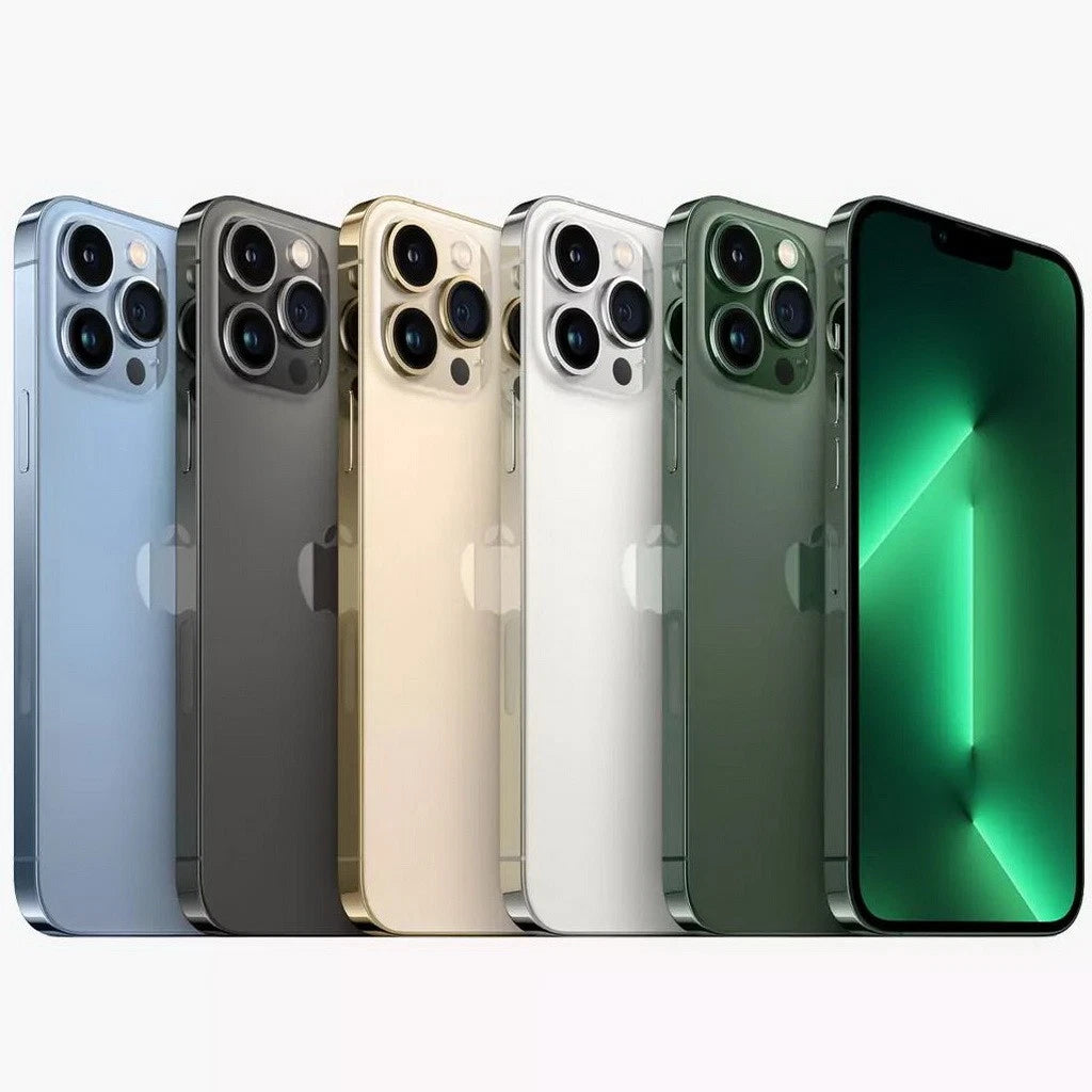 Used Apple iPhone 13promax Unlocked Various Colors 128GB 256GB 512GB 1T Smartphone Used