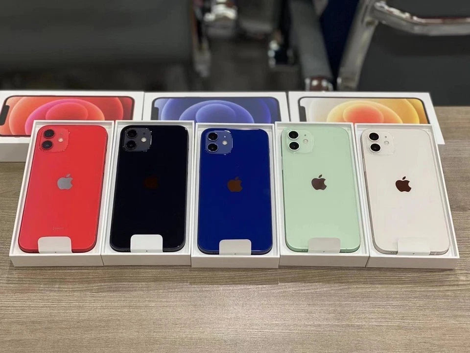 Apple iPhone 12 Unlocked Various Colors64GB 128GB 256GB Smartphone Used