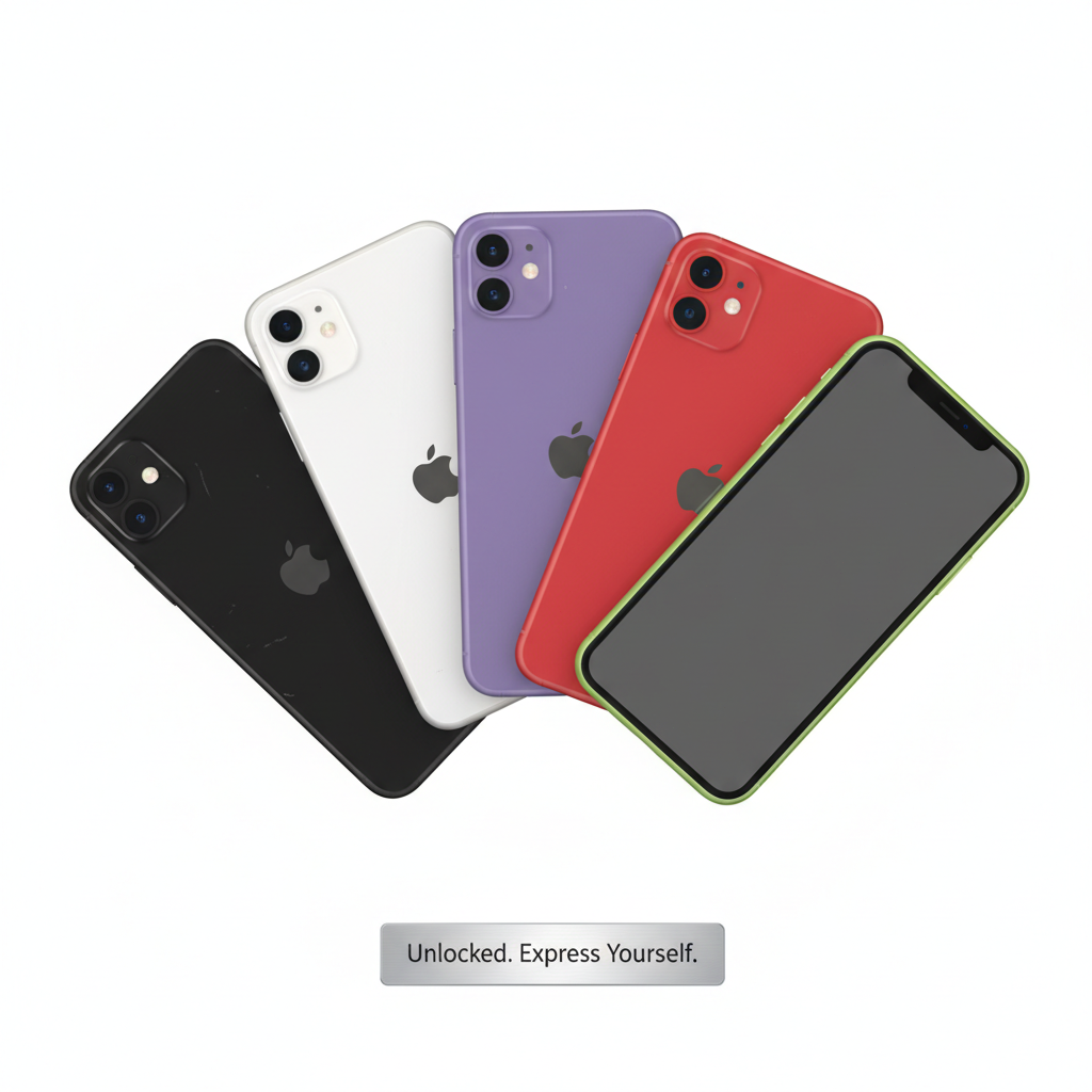 Apple iPhone 11 (Used, Unlocked) - 64GB / 128GB / 256GB, Various Colors