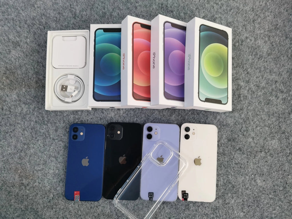 Apple iPhone 12 Unlocked Various Colors64GB 128GB 256GB Smartphone Used