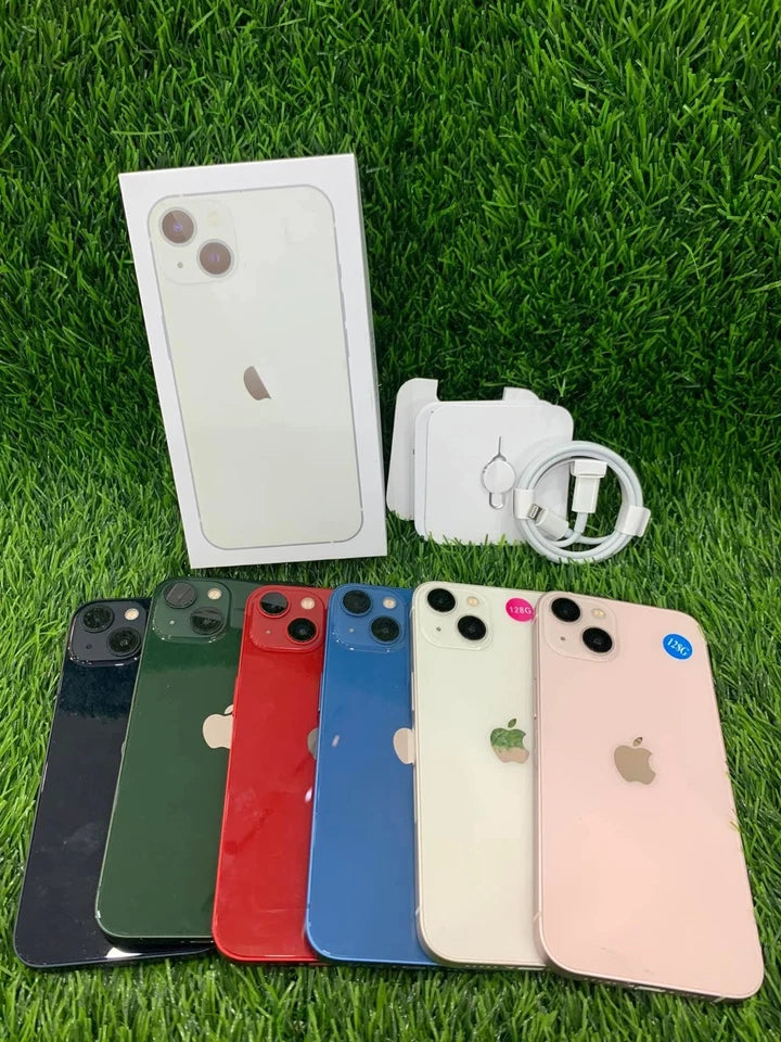 uesdApple iPhone 13 Unlocked Various Colors 128GB 256GB 512GB Smartphone UsedApple iPhone 13, 128/256/512GB - Unlocked - Used Good